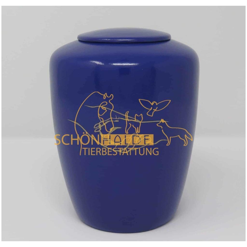 Teelichturne Freunde für immer in Blau 2