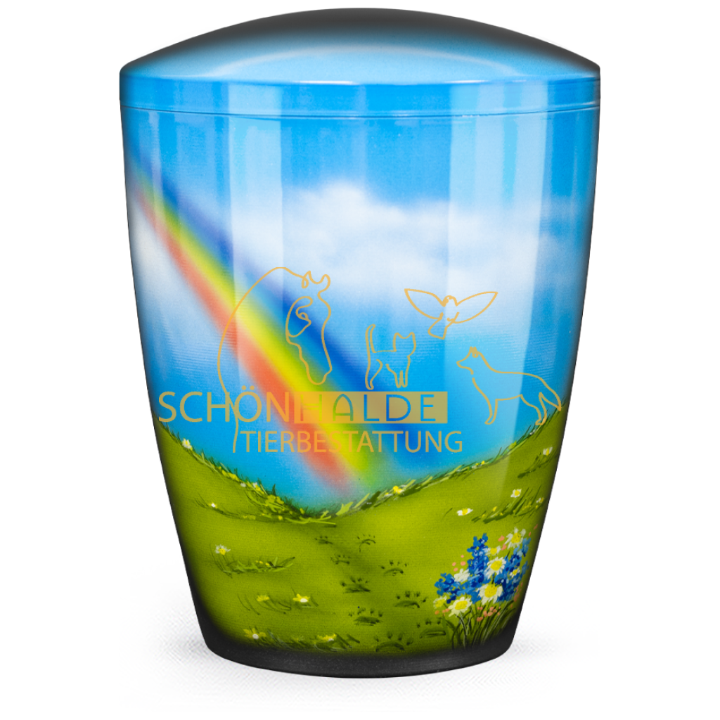Tierurne Airbrush von Schönhalde Tierbestattungen Balingen