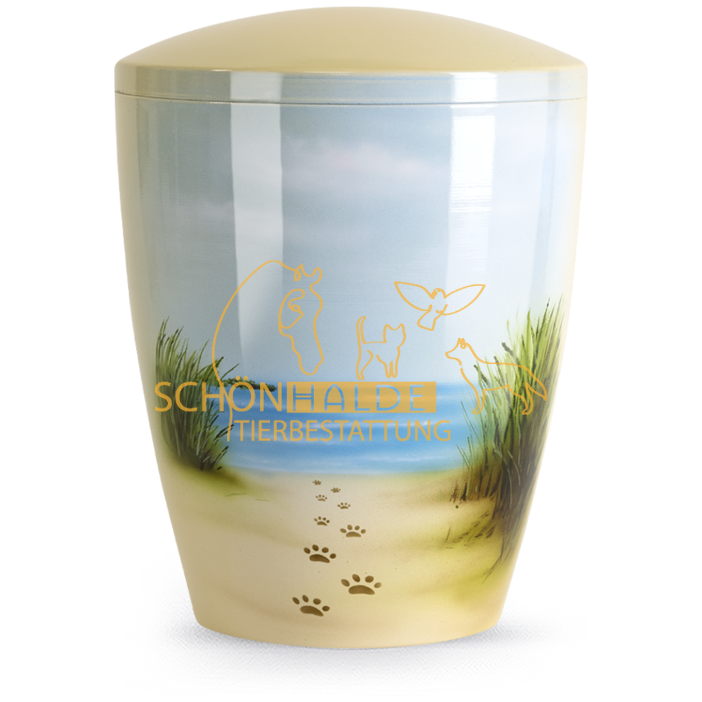 Tierurne Airbrush von Schönhalde Tierbestattungen Balingen