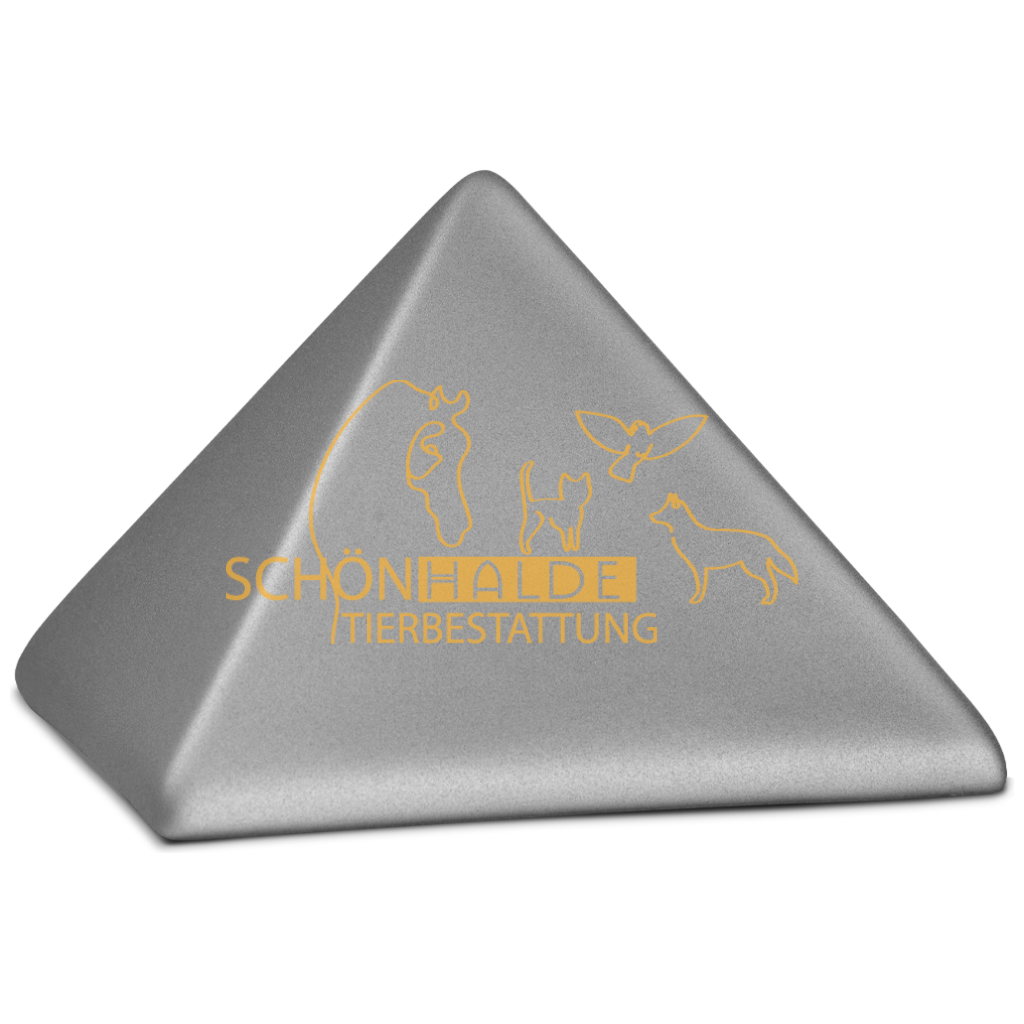 Tierurne Pyramide aus Keramik Schönhalde Tierbestattung