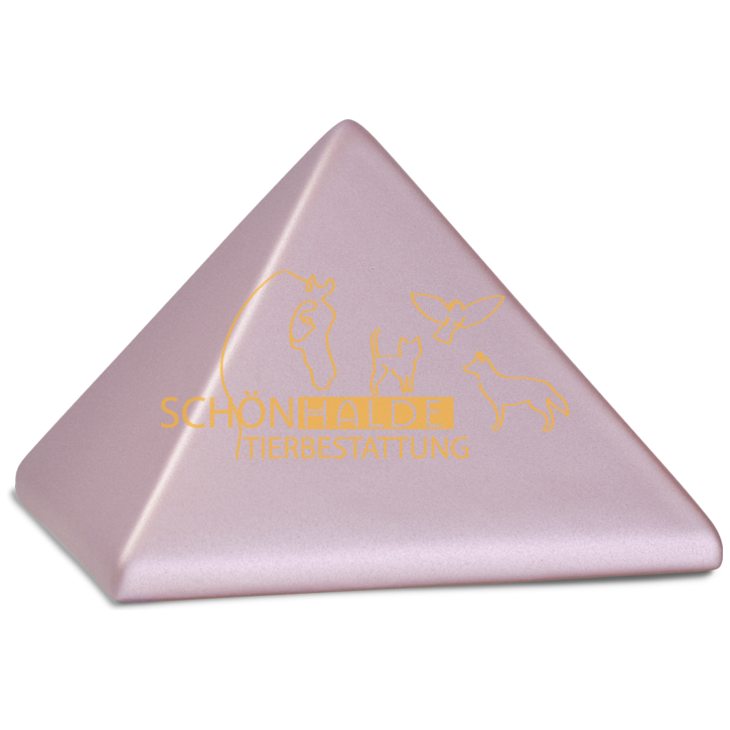 Tierurne Pyramide aus Keramik Schönhalde Tierbestattung