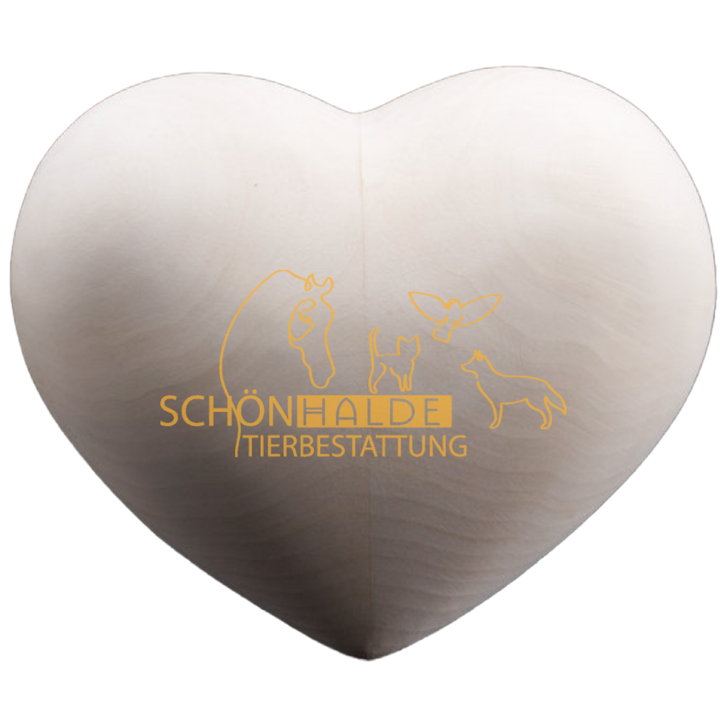 Holz Herz Unikat von Schönhalde Tierbestattungen Albstadt bei Balingen