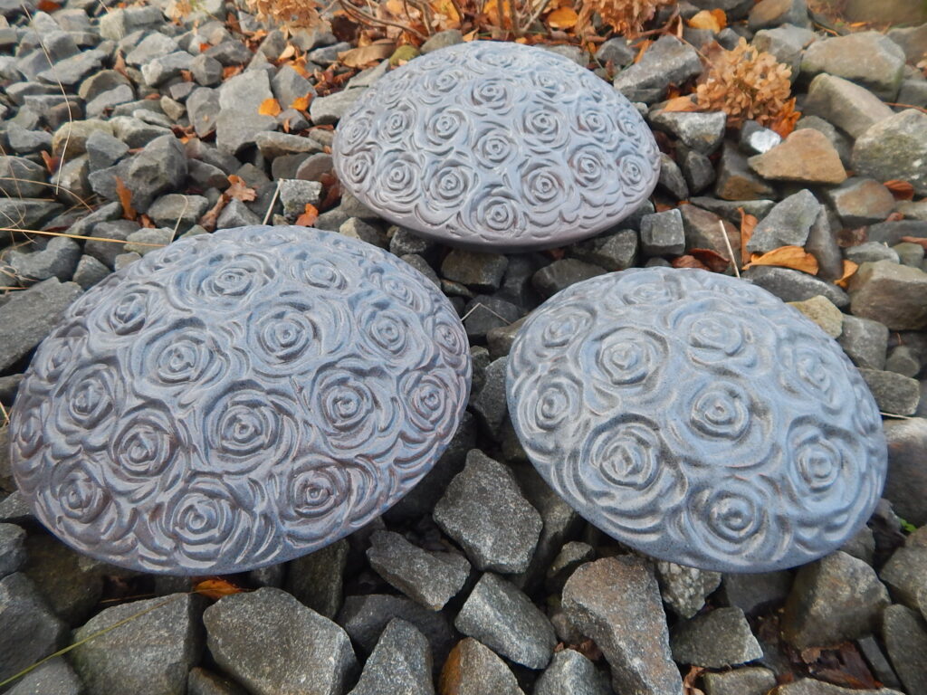 Blau-Diskus-Rose-Gruppe