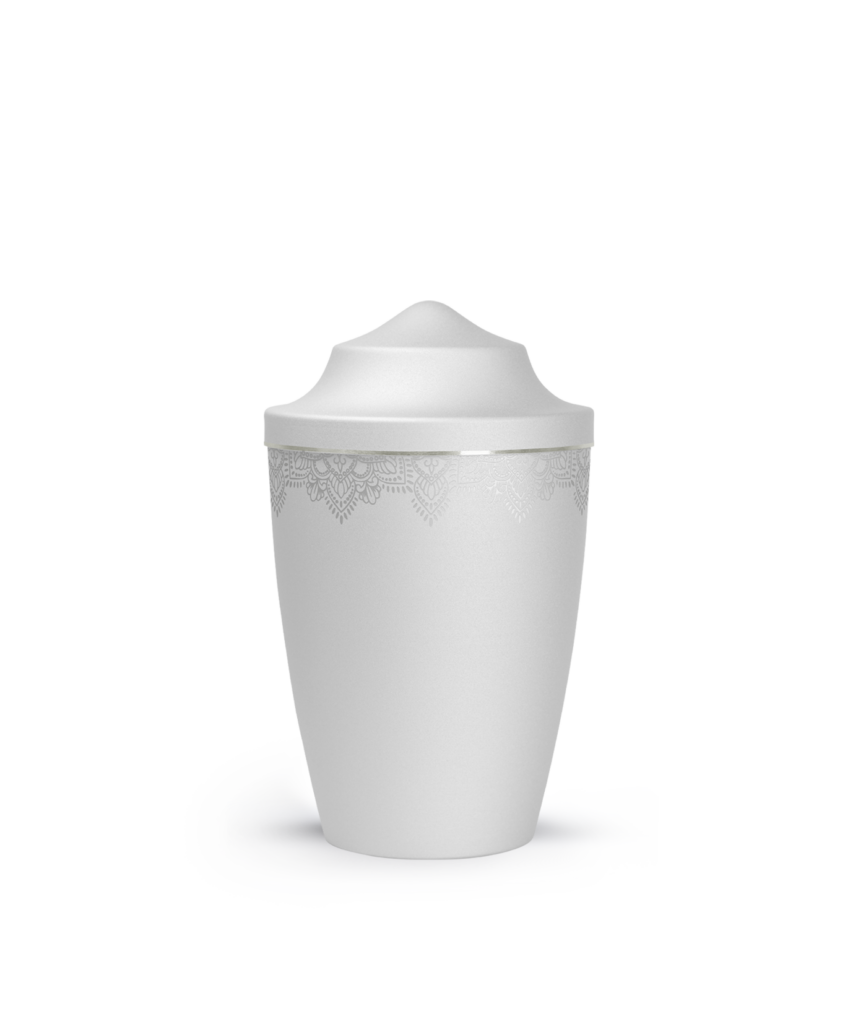 Tierurne 0,5 Liter Metall Edition Mandala spitzer Deckel