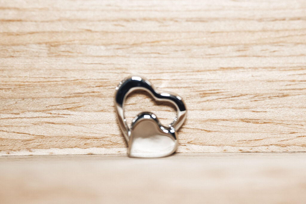 Ascheschmuck Anhänger Doppel-Herz Silber 925 Tier-Asche Aschekapsel vom verstorbenen Tier